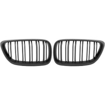 BMW 2-Serie F22/F23 13-17 Dubbelribbad Svart Sportgrill / Njurar Performance-Look DIEDERICHS